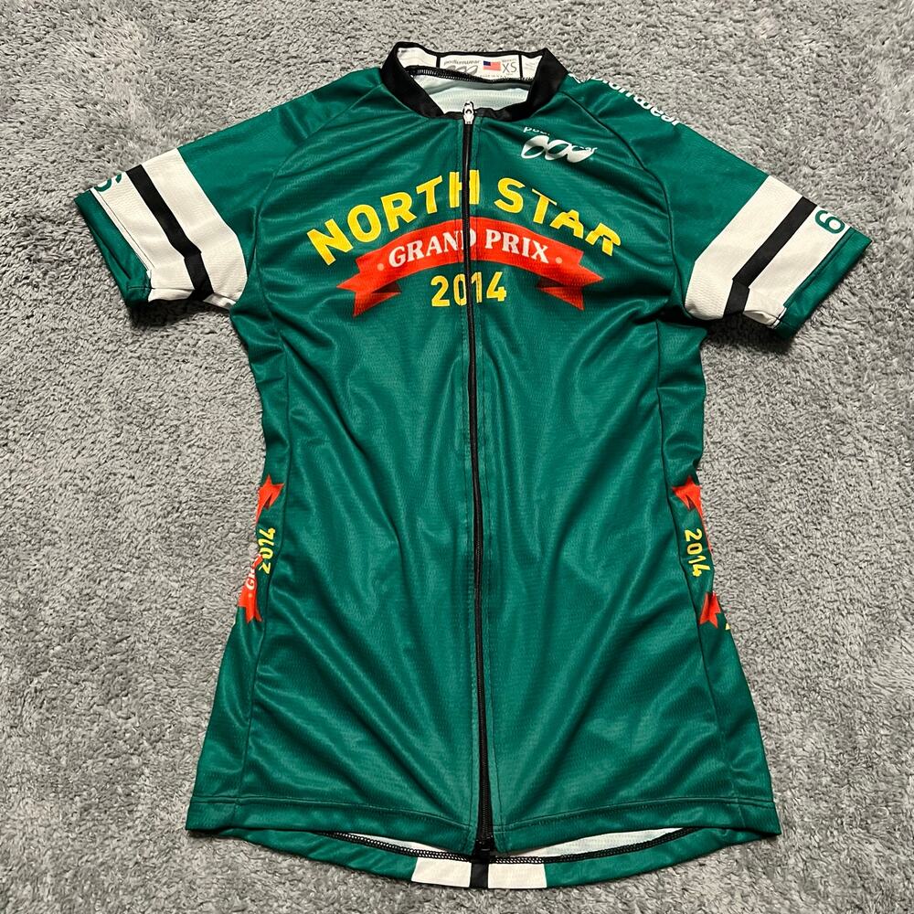 Podiumwear Cycle Jersey Shirt Womens XS Performance Cycling Pocket